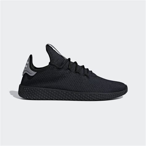 adidas pw schwarz damen schuhe|adidas Originals – PW Tennis HU – Schwarze Sneaker .